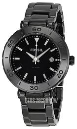 Fossil Allie Czarny/Czeramiczna Ø30 mm CE1029