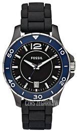 Fossil Casual Czarny/Guma Ø40 mm CE1036