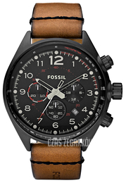 Fossil Flight Czarny/Skóra Ø46 mm CH2695