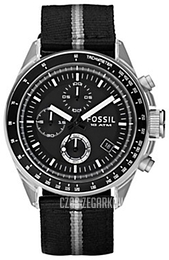 Fossil Czarny/Tkanina Ø47 mm CH2702