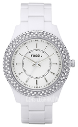 Fossil Stella Biały/Plastik Ø40 mm ES2444