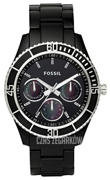 Fossil Stella Czarny/Plastik Ø38 mm ES2541
