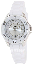 Fossil Biały/Guma Ø27 mm ES2932