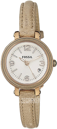 Fossil Heather Srebrny/Skóra Ø26 mm ES3139