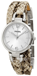 Fossil Srebrny/Skóra Ø32 mm ES3154