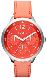 Fossil Multifunction Pomarańczowy/Skóra Ø38.5 mm ES3244