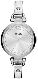 Fossil Georgia Srebrny/Stal Ø32 mm ES3259