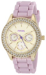 Fossil Zloty/Guma Ø37 mm ES3496
