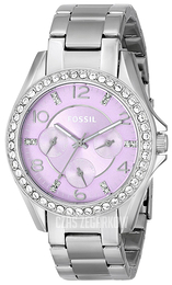 Fossil Lila Purpurowy/Stal Ø38 mm ES3568