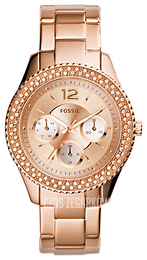 Fossil Sport Różowe złoto/Stal w kolorze różowego złota Ø38 mm ES3590