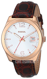 Fossil Biały/Skóra Ø39 mm ES3591