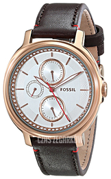 Fossil Chelsey Biały/Skóra Ø39 mm ES3594