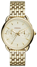 Fossil Tailor Żółte złoto/Stal w odcieniu złota Ø35 mm ES3714