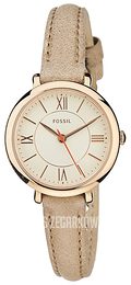 Fossil Jacqueline Srebrny/Skóra Ø22 mm ES3802