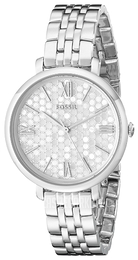Fossil Biały/Stal Ø36 mm ES3803