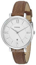 Fossil Srebrny/Skóra Ø36 mm ES3869