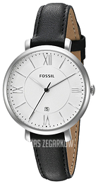 Fossil Jacqueline Srebrny/Skóra Ø36 mm ES3972