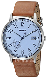 Fossil Srebrny/Skóra Ø40 mm ES3975