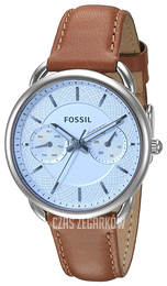 Fossil Srebrny/Skóra Ø34 mm ES3976