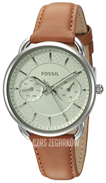 Fossil Srebrny/Skóra Ø34 mm ES3977