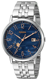 Fossil Niebieski/Stal Ø40 mm ES3994