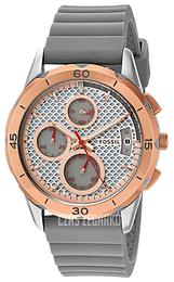 Fossil Biały/Guma Ø39 mm ES4042