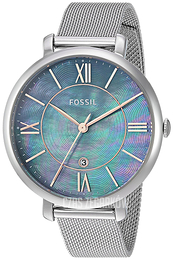 Fossil Jacqueline Niebieski/Stal Ø36 mm ES4322