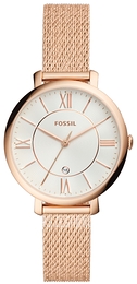 Fossil Jacqueline Srebrny/Stal w kolorze różowego złota Ø36 mm ES4352