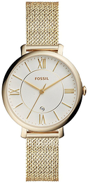 Fossil Jacqueline Srebrny/Stal w odcieniu złota Ø36 mm ES4353