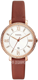 Fossil Jacqueline Biały/Skóra Ø36 mm ES4413
