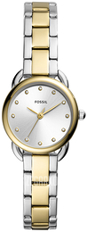 Fossil Tailor Srebrny/Stal w odcieniu złota Ø26 mm ES4498