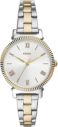 Fossil Srebrny/Stal w odcieniu złota Ø34 mm ES4792