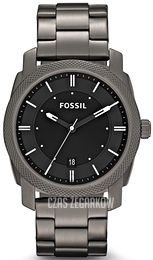 Fossil Machine Czarny/Stal Ø42 mm FS4774IE