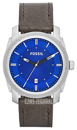 Fossil Machine Niebieski/Skóra Ø42 mm FS4858