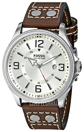 Fossil Srebrny/Skóra Ø42 mm FS4936