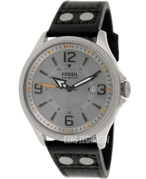 Fossil Recruiter Szary/Skóra Ø42 mm FS4937