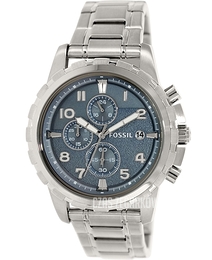 Fossil Dean Niebieski/Stal Ø50 mm FS5023