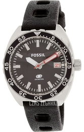 Fossil Breaker Czarny/Guma Ø43 mm FS5053