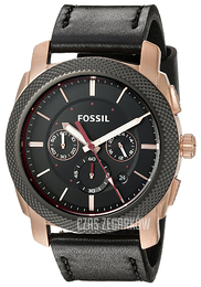 Fossil Machine Czarny/Skóra Ø46 mm FS5120