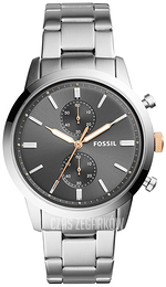 Fossil Townsman Szary/Stal Ø44 mm FS5407