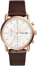 Fossil Biały/Skóra Ø42 mm FS5476