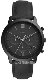 Fossil Neutra Czarny/Skóra Ø44 mm FS5503