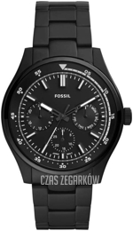 Fossil Czarny/Stal Ø44 mm FS5576