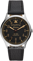 Fossil Czarny/Skóra Ø42 mm FS5612