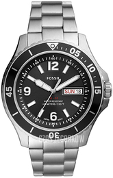 Fossil Czarny/Stal Ø48 mm FS5687