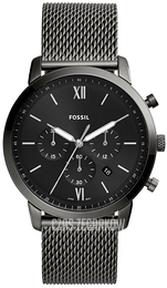 Fossil Neutra Chronograph Czarny/Stal Ø44 mm FS5699