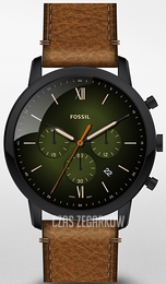 Fossil Neutra Chronograph Zielony/Skóra Ø44 mm FS5868