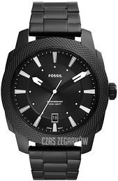 Fossil Machine Czarny/Stal Ø49 mm FS5971