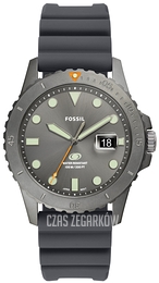 Fossil Fossil Blue Szary/Guma Ø42 mm FS5994