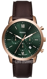 Fossil Neutra Zielony/Skóra Ø44 mm FS6073